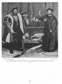 The Ambassadors, by Holbein